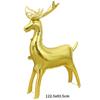 Inflatable Christmas Sleigh Balloon Deer Elk Aluminum Film Balloon Christmas Elk Balloon  New Year