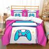 Gamepad Print 3D Bedding Set Home Bedclothes Bedspreads Duvet Cover Sets Kids School Adults Microfiber Pillowcase