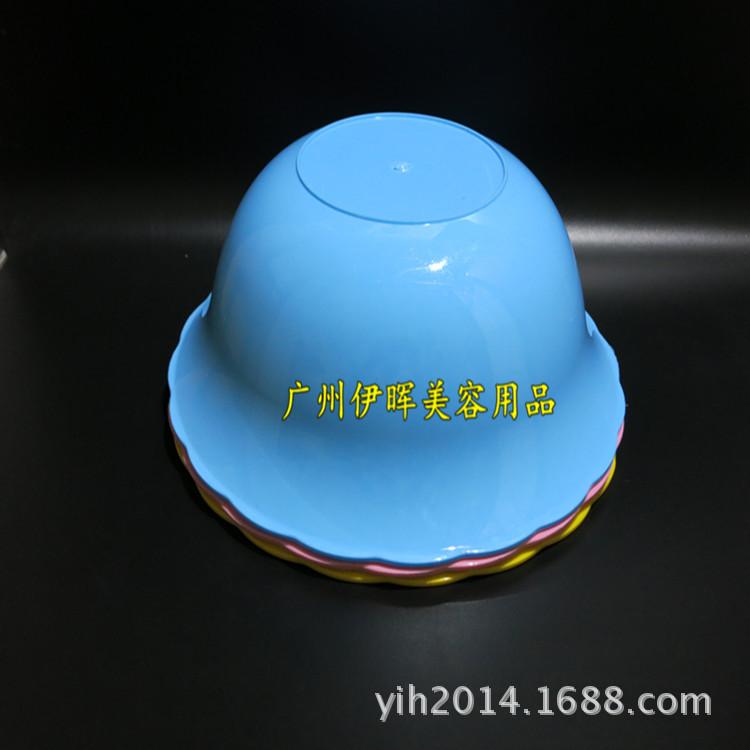 Compact Beauty Salon Washbasin - Thickened, Drop-Resistant, 24.5cm Diameter