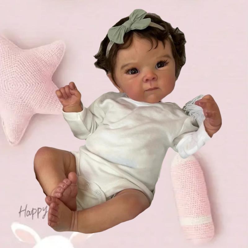 Realistic Reborn 18in Baby Dolls Open Eyes Lifelike Girl Children Toy Xmas Gift