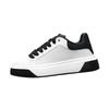 Spring McQueen Platform Leather Black Tail Casual Board Shoes Muffin Heightening Sports Dad Shoes 2
