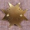 1pc Prussia Blue Cross Brooch Badge Crown Eagle Brooch
