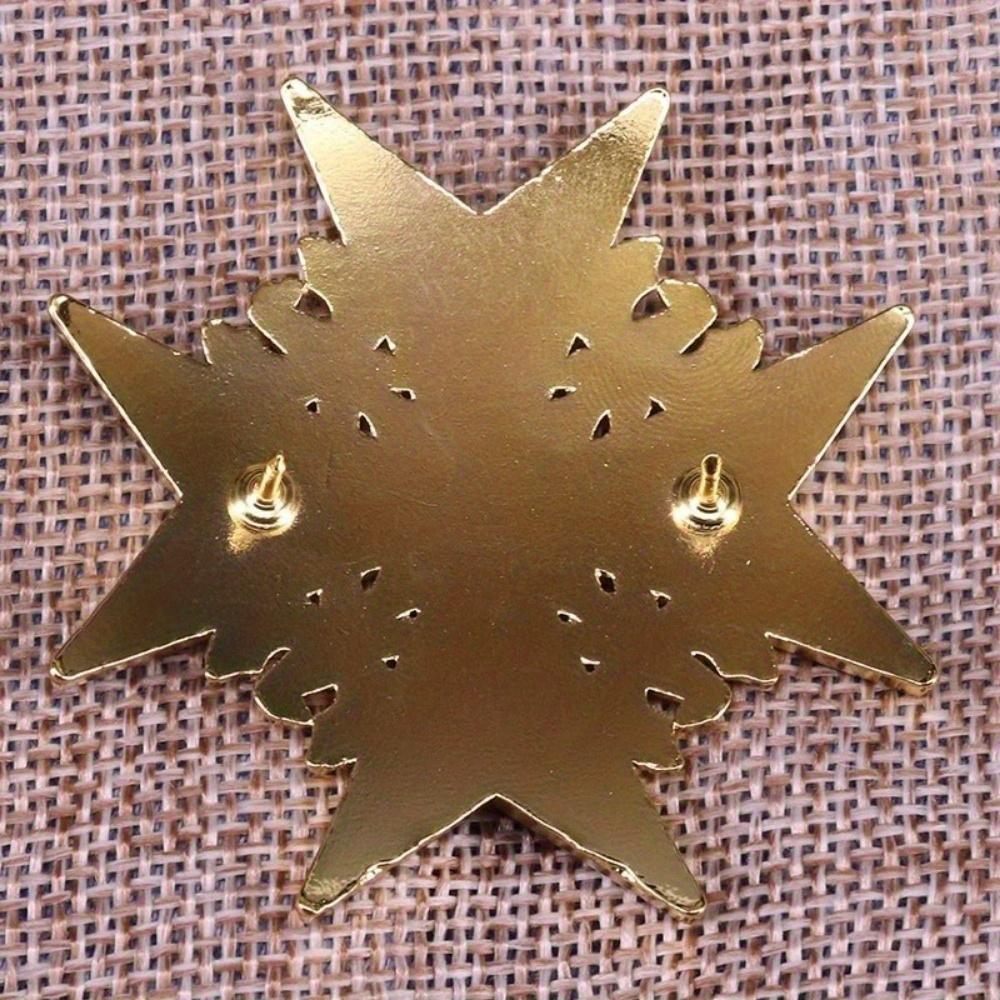 1pc Prussia Blue Cross Brooch Badge Crown Eagle Brooch