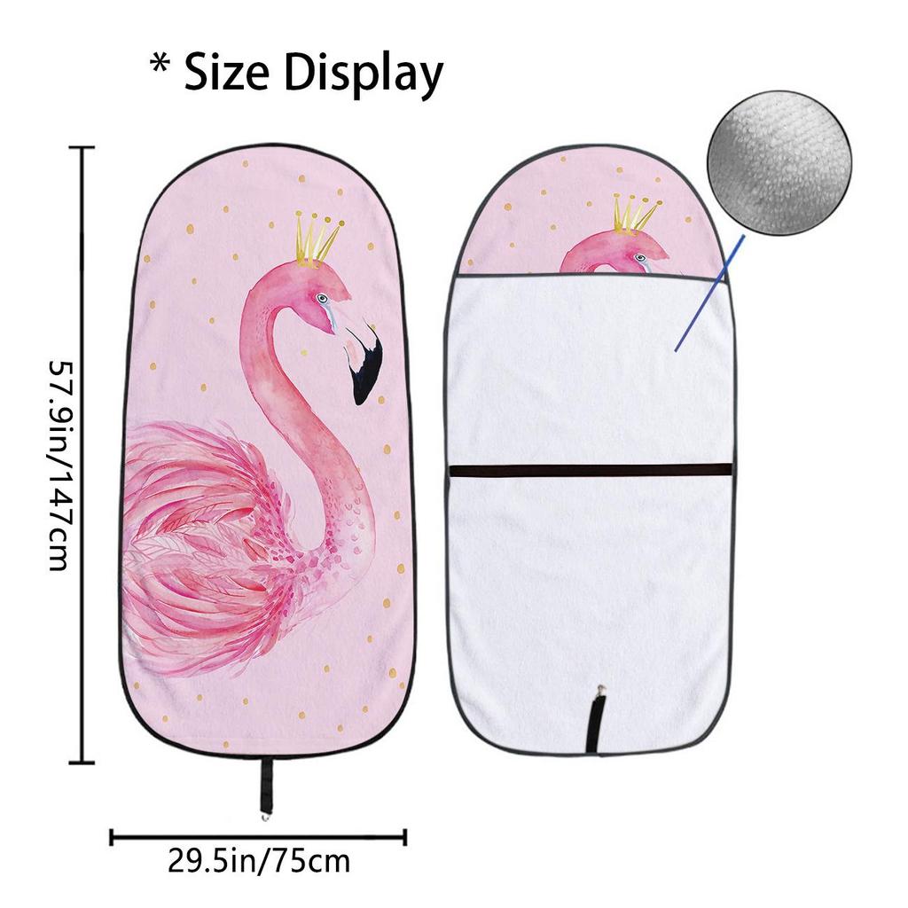 Front Car Seat Towel Cover: All-Season Gym & Workout Protector, Universal Fit.