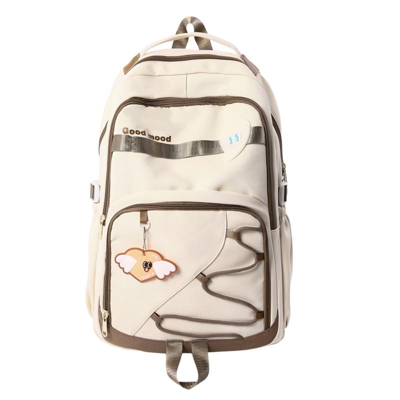 Large Capacity Backpack Women's Backpack Junior Senior High School Student Schoolbag