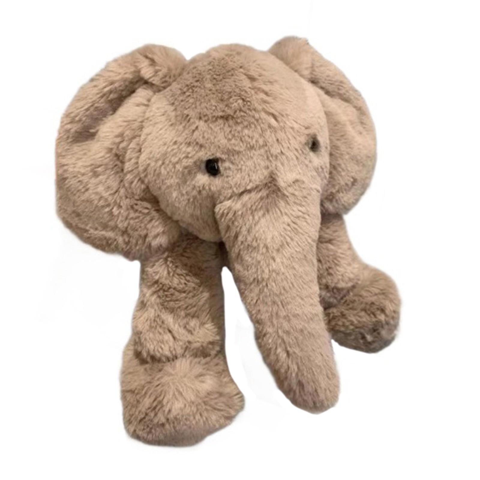 

Плюшевая игрушка подарок на день рождения лесное животное джунгли украшение домашний декор гигантская плюшевая игрушка животное роскошная подушка детские украшения One Size серый