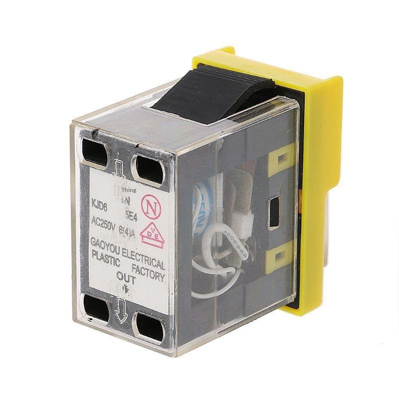 KJD6 250V Metal Manual Restart Replacement for Woodworking Lathe Electric Machine Safety
