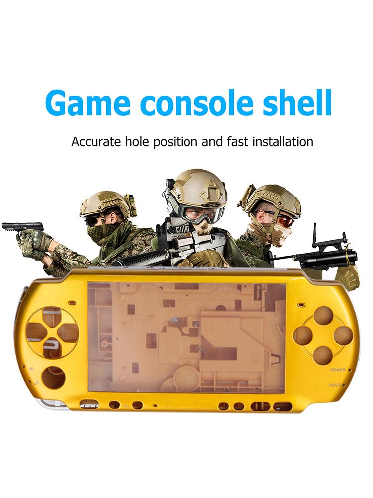 Scocca Intera con Kit Pulsanti Cover di Protezione Custodia Ricambi per Console di Gioco PSP3000