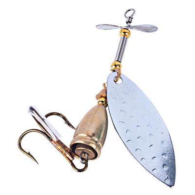 Yediao Fishing Spinnerbaits,Hard Metal Spinner Bait Kit Jigs Lure for Bass Pike Trout Salmon Freshwater Saltwater Fishing
