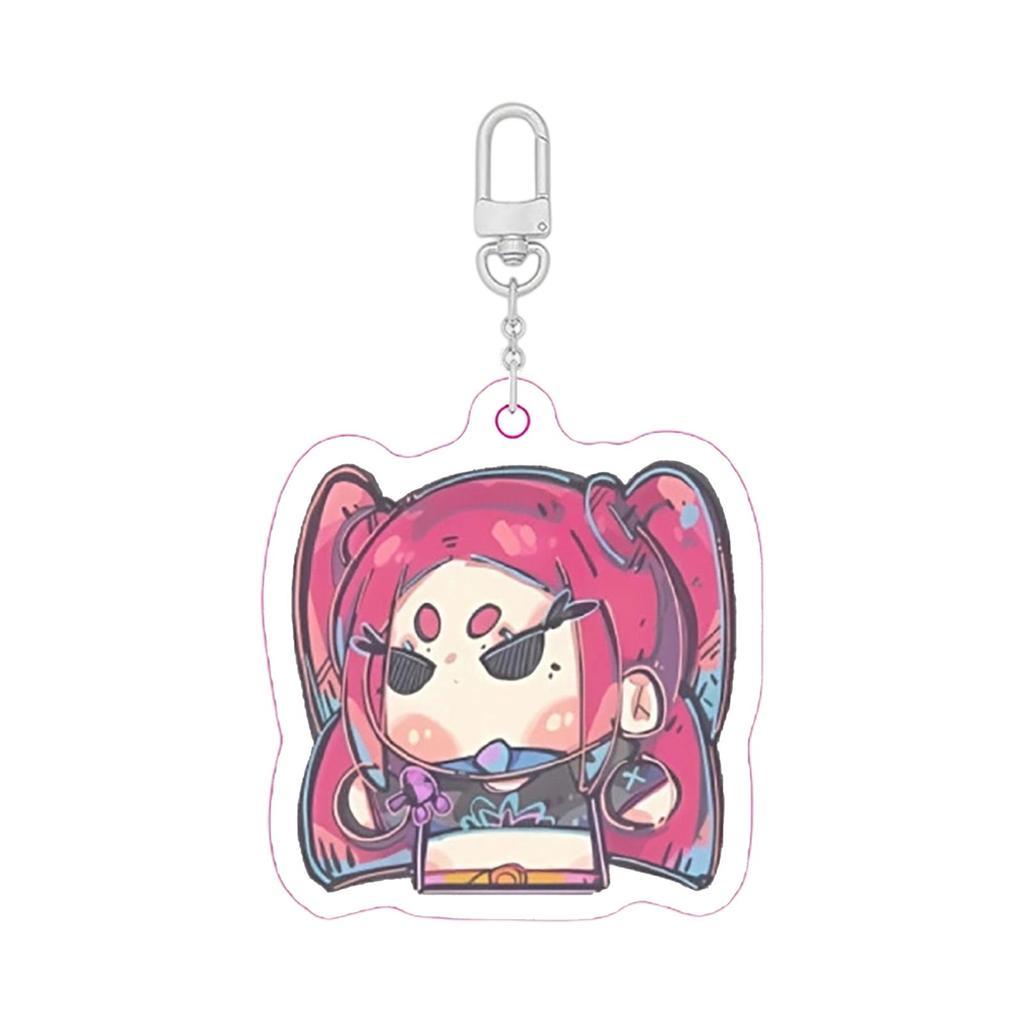 2D Acrylic Keychain Backpack Pendant