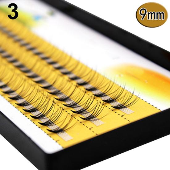 Women Pro Makeup 60 Stück Cluster Beauty Eye Lashes Pfropfen gefälschte falsche Wimpern