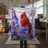 1 Manta de Franela con Estampado de Dibujos Animados, Alta Calidad, Cómoda para Todas las Estaciones, Decoración del Hogar, Calidez y Confort, Perfecta para Regalo de Navidad o Cumpleaños