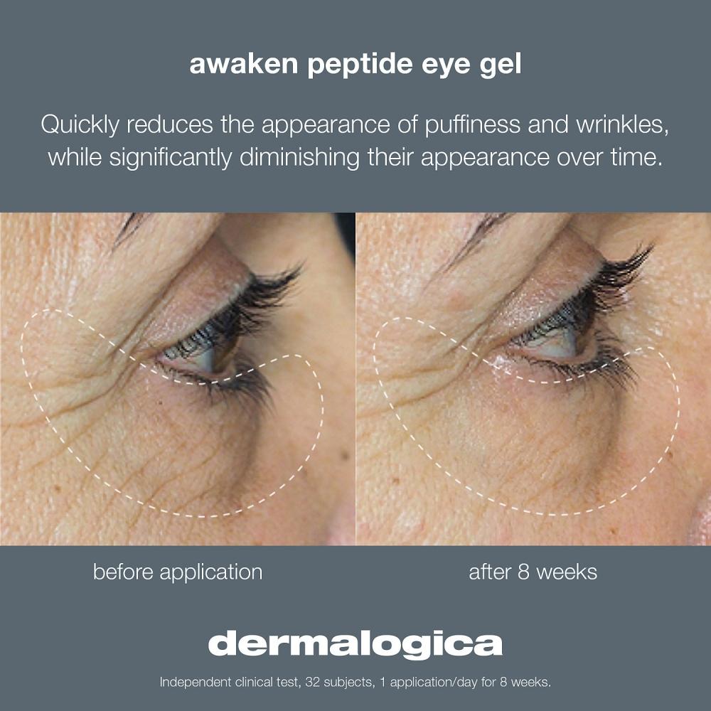 Dermalogica Awaken Peptide Entschwellendes Augen-Gel