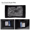 1pcs Car Back Rear Trunk Seat Elastic String Net Mesh Storage Bag Pocket Cage Organizer Luggage Hold
