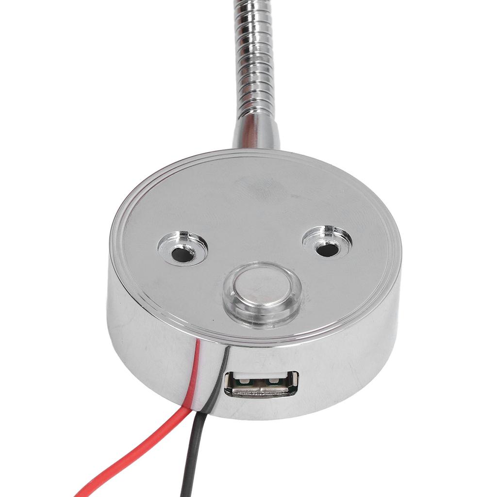 RV Interior Reading Lights Bedside Reading Lamp 10‑30v Dimmable     Light for Car RV Boat Motorhome