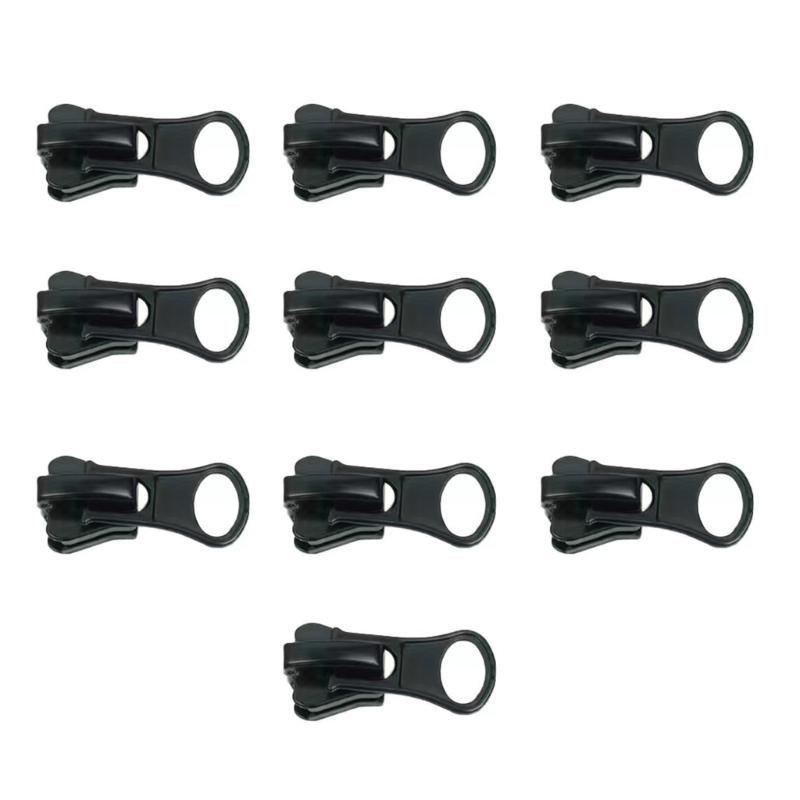 10pcs #3 #5 #8 Zippers Sliders Zippers Repair Zips Zippers Pullers Replacement Zippers for Jackets Suitcases Backpacks
