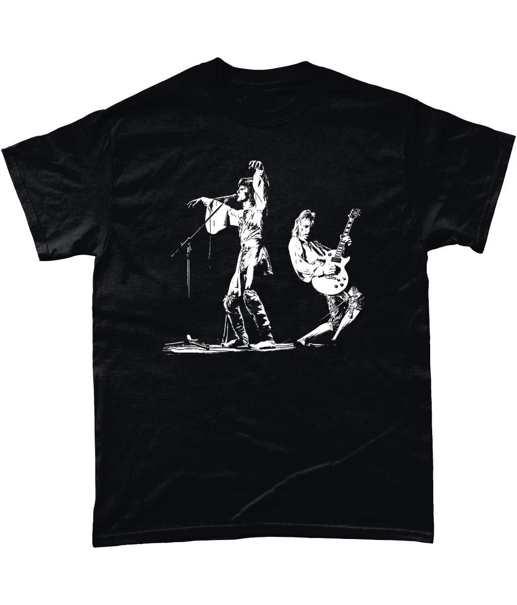 

David Bowie Mick Ronson T Shirt Spiders From Mars Ziggy Stardust XL