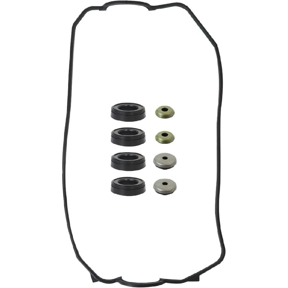 VS50326R Valve Cover Gasket for 1988-1995 HONDA CIVIC CX DX S LX 1.5L 1493cc SOHC L4, (16 VALVE), ENG. CODE "D15B"