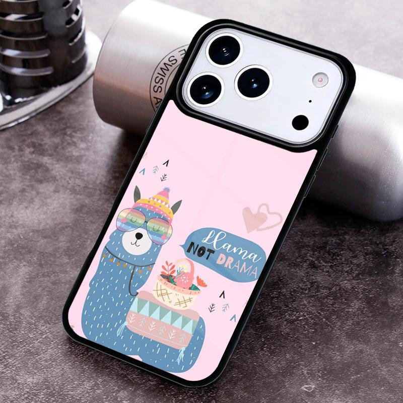 Animal Lama Llama Alpacas Phone Case For iPhone 17 16 15 14 13 12 11 Pro Max Plus 17Air Soft Silicone Cover