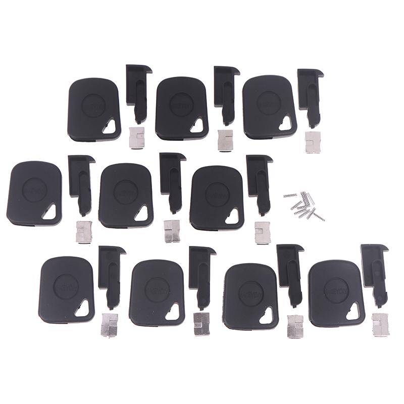 5/10Pcs Universal Key Diy Transponder Car Key Shell Kd Vvdi Blades Head With Chip Slot Key Multifunctional Key Handle