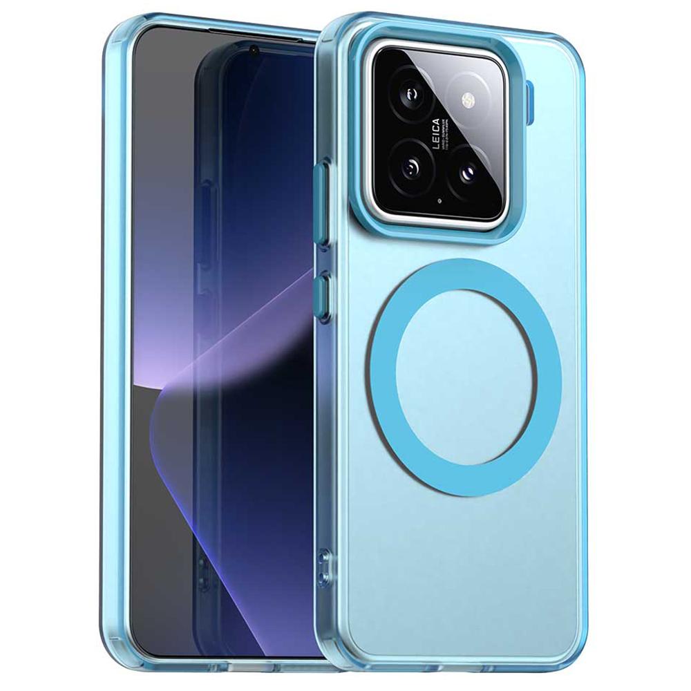 Für Xiaomi 15 Hülle Kompatibel mit MagSafe PC+TPU+PET Anti-Drop Handyhülle