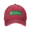 Merlo Logo Gewaschene Denim Kappe Lässige Baseballkappen Verstellbarer Hut Sommer Unisex Baseballkappen