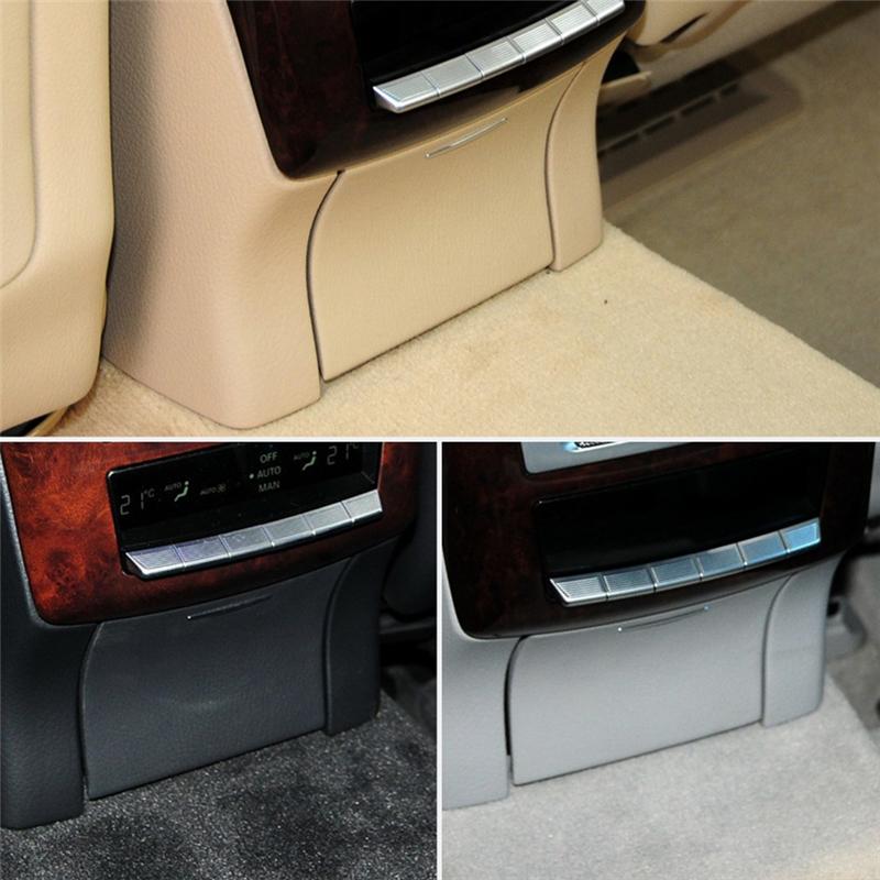 Precise Rear Console Cigar Lighter Electrical Power Socket Outlet Cover For Mercedes Benz S Class W221 2007-2013 Accessories Gre