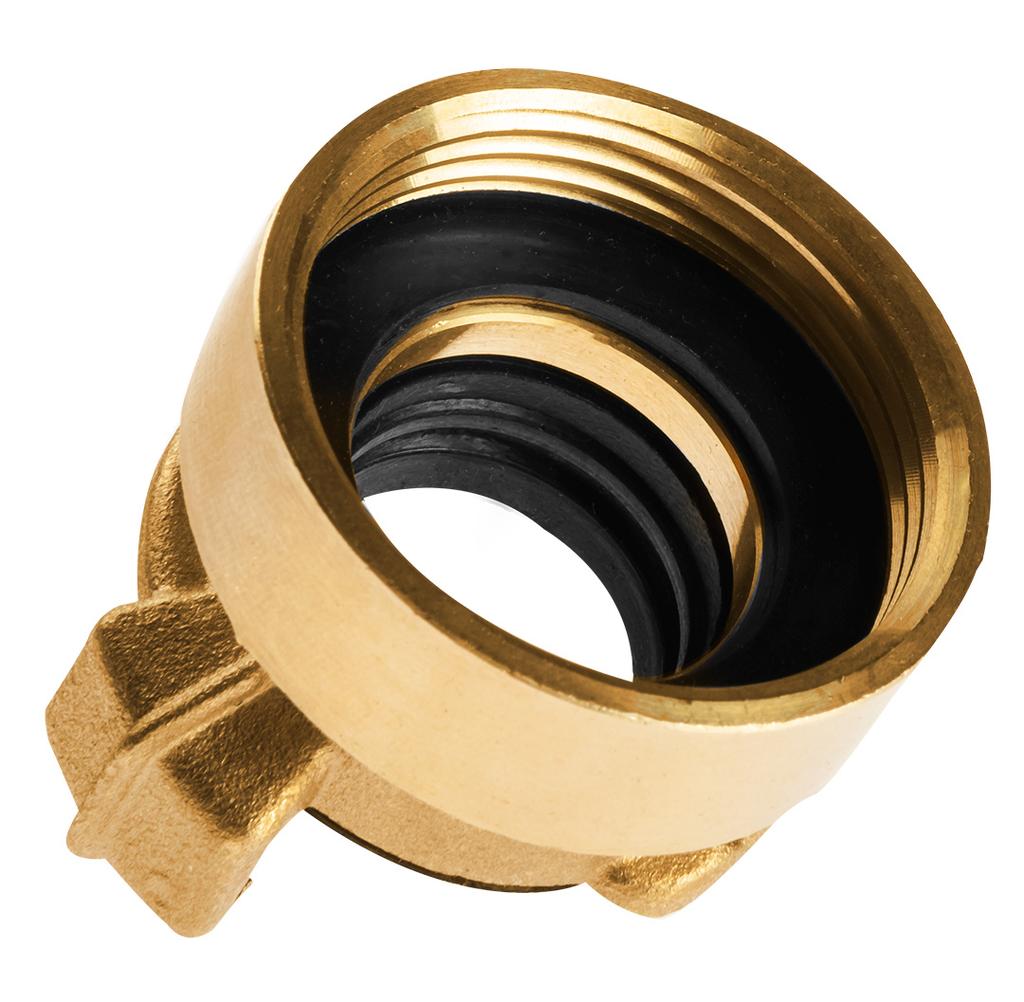 Brass Quick Connector with 1 1/4" Internal Thread