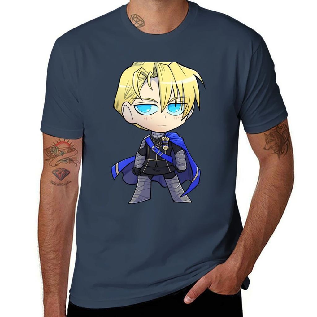 Dimitri Fire Emblem Three Houses Chibi Cutie Tshirt Fitness Training Breathable Tee