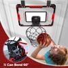 Kids' Indoor Basketball Hoop with Electronic Scoreboard, Mini Over-the-Door Basketball Hoop with 3 Balls, Basketball Sports Toy for Boys Ages 6-8,