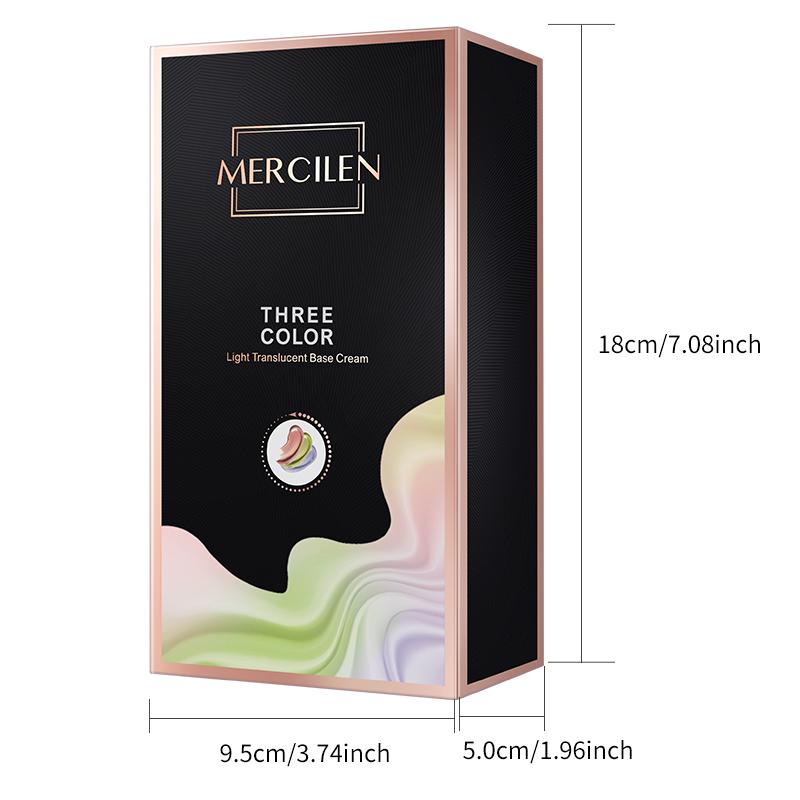 MERCILEN Three -Color Light Sensation Isolation Cream Moisturizing Makeup Before The Base To Modify Skin Isolation Milk