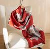 Mulberry Silk Snowflake Scarf: Gift Boxed Qipao Shawl