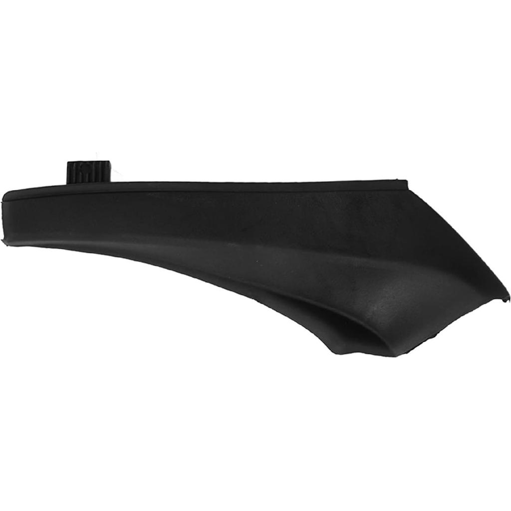 Front Wiper Side Cowl Extension Cover, Exquisite Finish Windshield Wiper Side Cowl Extension Trim Fender Cover Perfect Match for Highstrength Cowl