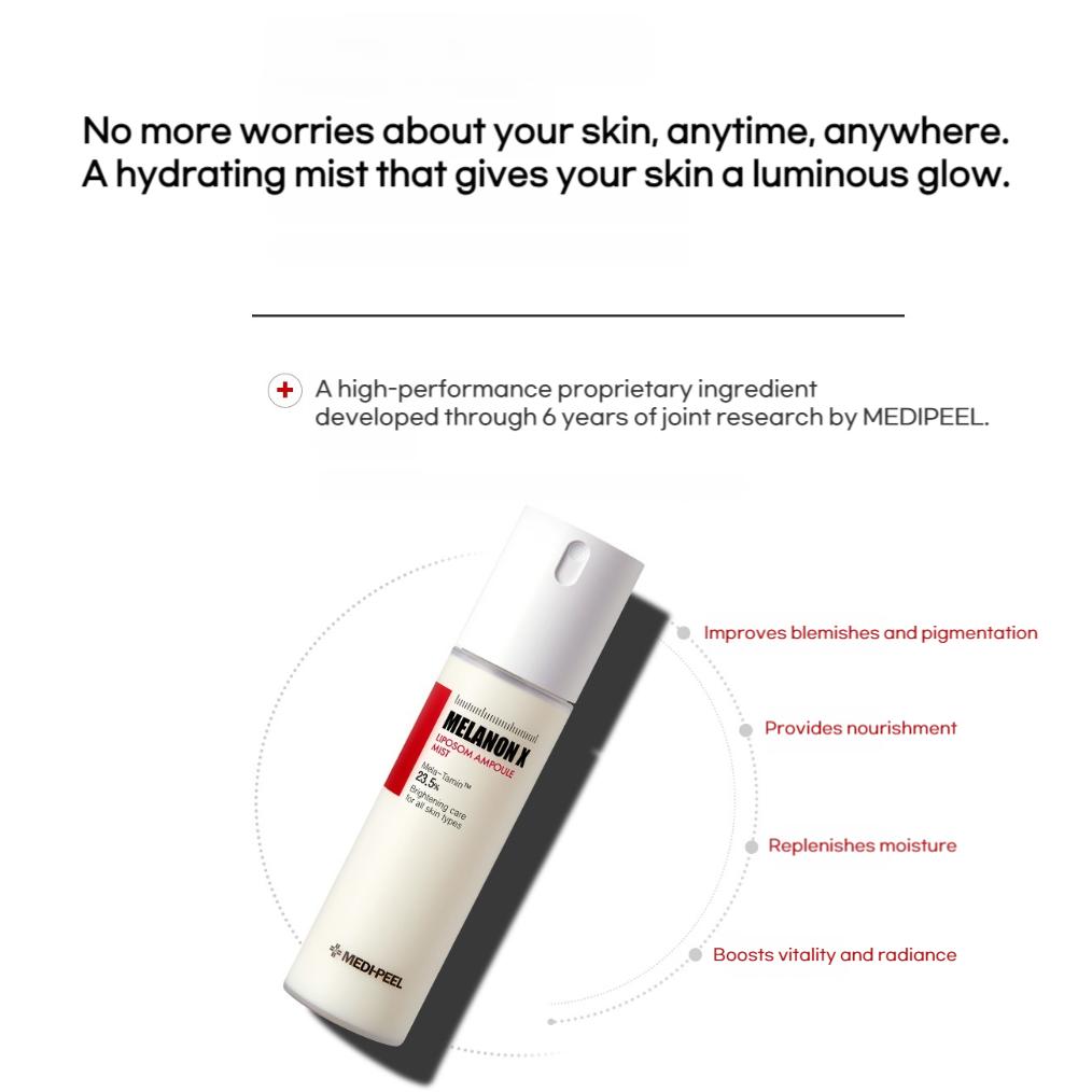 MEDI-PEEL Melanon X Liposomen-Ampullennebel 100 ml