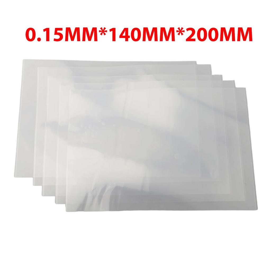 5PC FEP Film For DLP Printers Transparent Light Curing Material With High Elongation And Excellent Wear Resistance Properties