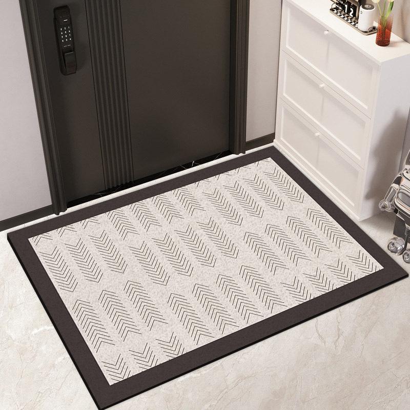 Light Luxury Simple Carpet Entry Door Thickened Silk Floor Mat Can Be Cut Into The Door Home Foot Mat Dirty Wear-resistant Door Mat