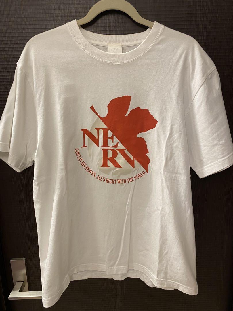 

[USED] Evangelion Movie NERV Vintage T-shirt Evangelion