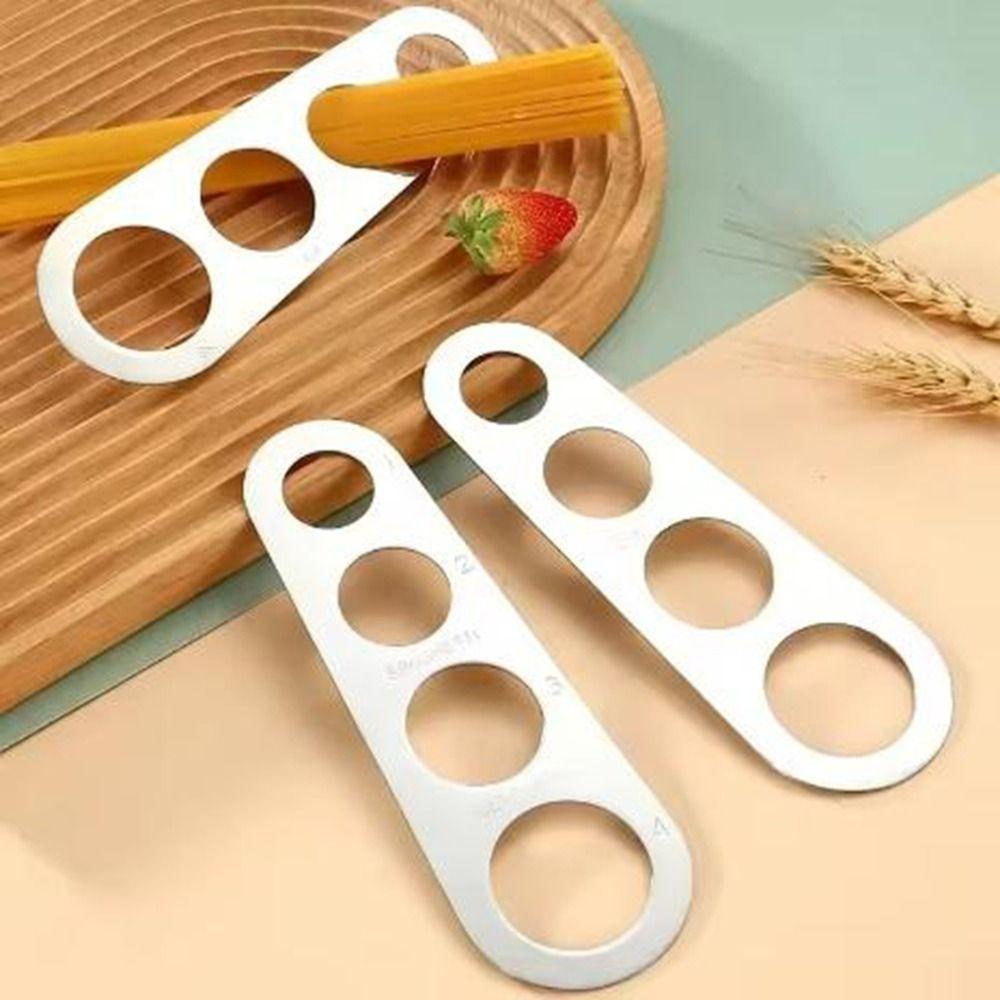 Smooth Surface Spaghetti Measurer Stainless Steel Pasta Noodle Measure Restaurant