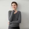 Women's V-Neck Cashmere Long Sleeve Sweater - Autumn/Winter Knitwear Pullover
