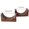 For 51Mm/58Mm Puck Screen Espresso Coffee Filter Screen Holder Coffee Making Puck Screen Bracket Wooden Walnut Stand Rack