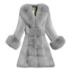Women Plus Size Winter  Lady Fauxr Coat Female Outwear Slim Jacket