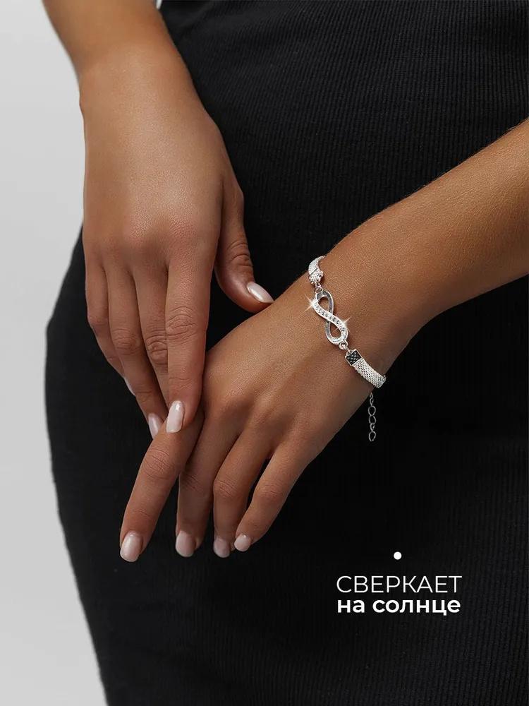 -plated Bracelet, Creative Diamond-encrusted Minimalist Bracelet