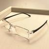 9-Pack Vintage Style Rimless Reading Glasses - Rectangular Frame Blue Light Blocking Anti-Fatigue Unisex Lightweight PC
