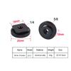 Metal Hot Shoe Mount Adapter 5/8-27 Male to 1/4 3/8 M6 Female Thread Screw Microphone Holder Converter for Mic Stand DSLR Camera Photography Accessory