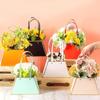 Tragbare Blumenbox Rosenverpackungsbox Geschenkpapierbeutel Geschenkbox Blumenladen Hochzeit Valentinstag Geburtstagsfeier Geschenke