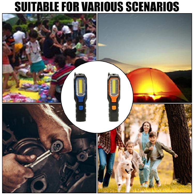 Waterproofed Work Lamp Compacts Emergencies Light Charging Flashlights for Outdoor Activity