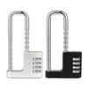 All Purpose Combination Padlock with Long Adjustable Shackles Multifunction Lock for Secure Storage In Gyms Schools & Fence
