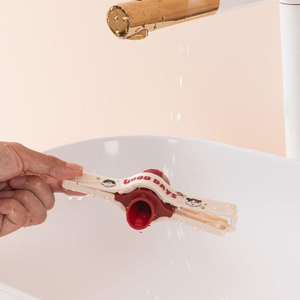 Plastic Food Bag Clips Cartoon Spice Jar Lids Portable Seasoning Sealing Clip  for Home