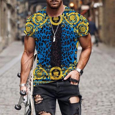 T-shirt manches courtes col rond pour homme, vêtement de luxe, haut de gamme, imprimé en 3D, drôle, Streetwear, ample, surdimensionné, été, 2022