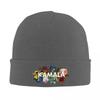 2025 New Kamala Harris Vintage Floral Knitted Caps WoUnisexs Unisexs Beanie Autumn Winter Hot Sale Hats Acrylic First FeUnisex Preside